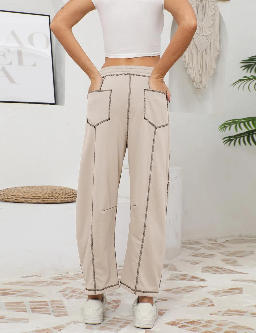 Athlisan Baggy Barrel Lounge Pants